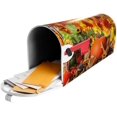thumbnail image 3 of Fall Harvest Mailbox Cover Magnetic Standard Size 18" X 21", Autumn Thanksgiving Pumpkin Maple Leaves Mailbox Wraps Post Letter Box Cover Garden Yard Outdoor Decorations, 3 of 6
