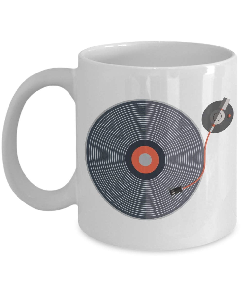 Vinyl Record Player Coffee & Tea Gift Mug, Ornament, Accessories