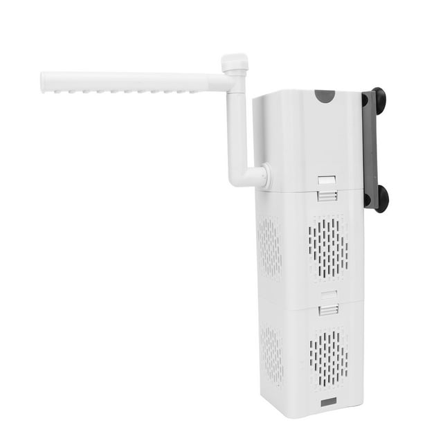 Filtro Interno Para Acuario, Flujo De Agua Ajustable, Filtro De Lluvia Para Pecera De Alta Resistencia Con Ventosas, Función De Oxigenación, Caja De Filtro De Gran Capacidad