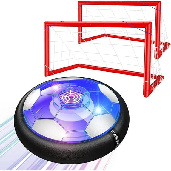 Hover Soccer Ball,LED Soccer Ball Toys Boy Toys Indoor and Outdoor Game,Birthday Gifts for kidsï¼Age 3 4 5 6 7-12 Years Old Boys and Girls Blue