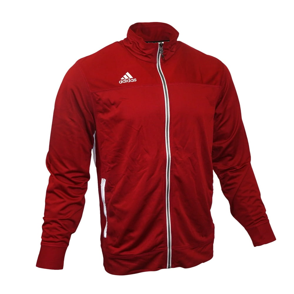 Adidas - Adidas Men's Climalite Team Logo Red Full-Zip Utility Jacket ...