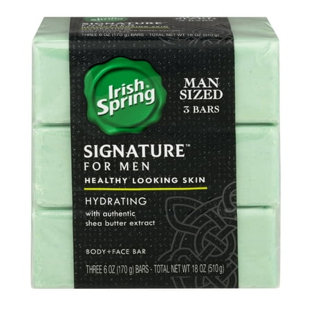 UPC 035000142269 product image for Irish Spring Signature for Men Hydrating Bar Soap - 3 Count | upcitemdb.com