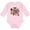 AD-Pink, variant on Halloween Boo with Spiders in Web Boys or Girls Long Sleeve Baby Bodysuit