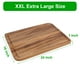 thumbnail image 4 of Tabla de cortar Caperci extra grande de madera de bambú de 60 x 40 cm, 4 of 6