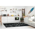 thumbnail image 4 of Simply Daisy 5' x 7' Escuela Nautical Chenille Rug, Shark Blue and White, 4 of 4