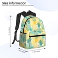thumbnail image 4 of Vsdgher Pineapples1 Print Unisex Large Capacity Bookbag Schoolbag Casual Daypack for High School/College/Teens/Travel/Work, 4 of 8