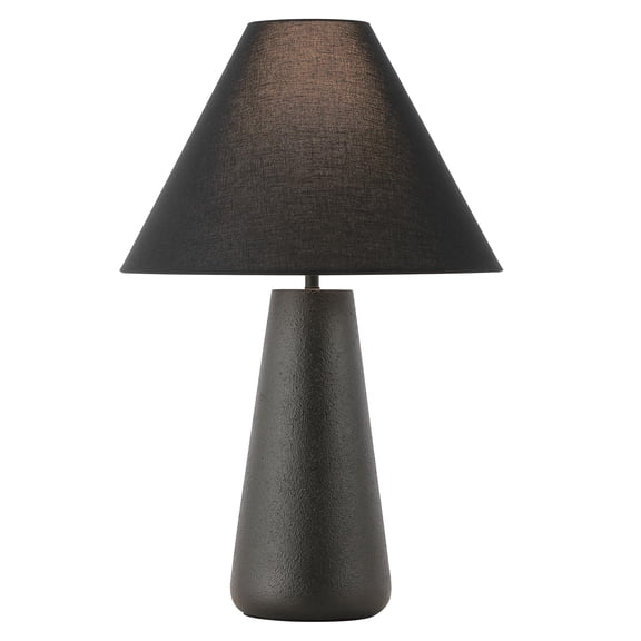 Safavieh Piper Resin Table Lamp in Black