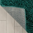thumbnail image 7 of Well Woven Elle Basics | Emerson Shag Green | Textured Area Rug 9x13 (9'3" x 12'6"), 7 of 7