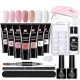 thumbnail image 1 of Nail Set With Nail Dryer Nail Polygels Polish Gel Set Soak-off Nail Art Tools Sets For Beginners, 1 of 1