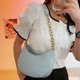 thumbnail image 4 of Bolsa Bolso retro para mujer con diseño de cocodrilo PU para axilas, bolso informal para vagabundos (azul) Tmvgtek Para estrenar, 4 of 9