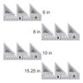 thumbnail image 4 of MesaSe Creative Ruler Grids Non-Slip 45 Degree Square Triangular Cutting Guide For Sewing, 4 of 13