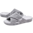 thumbnail image 1 of Comwarm Four Seasons Slippers For Women Open Toe Anti-Slip Home Shoes Adjustable Cozy Slides Printed Sandals With Arch Support tzw, 1 of 7