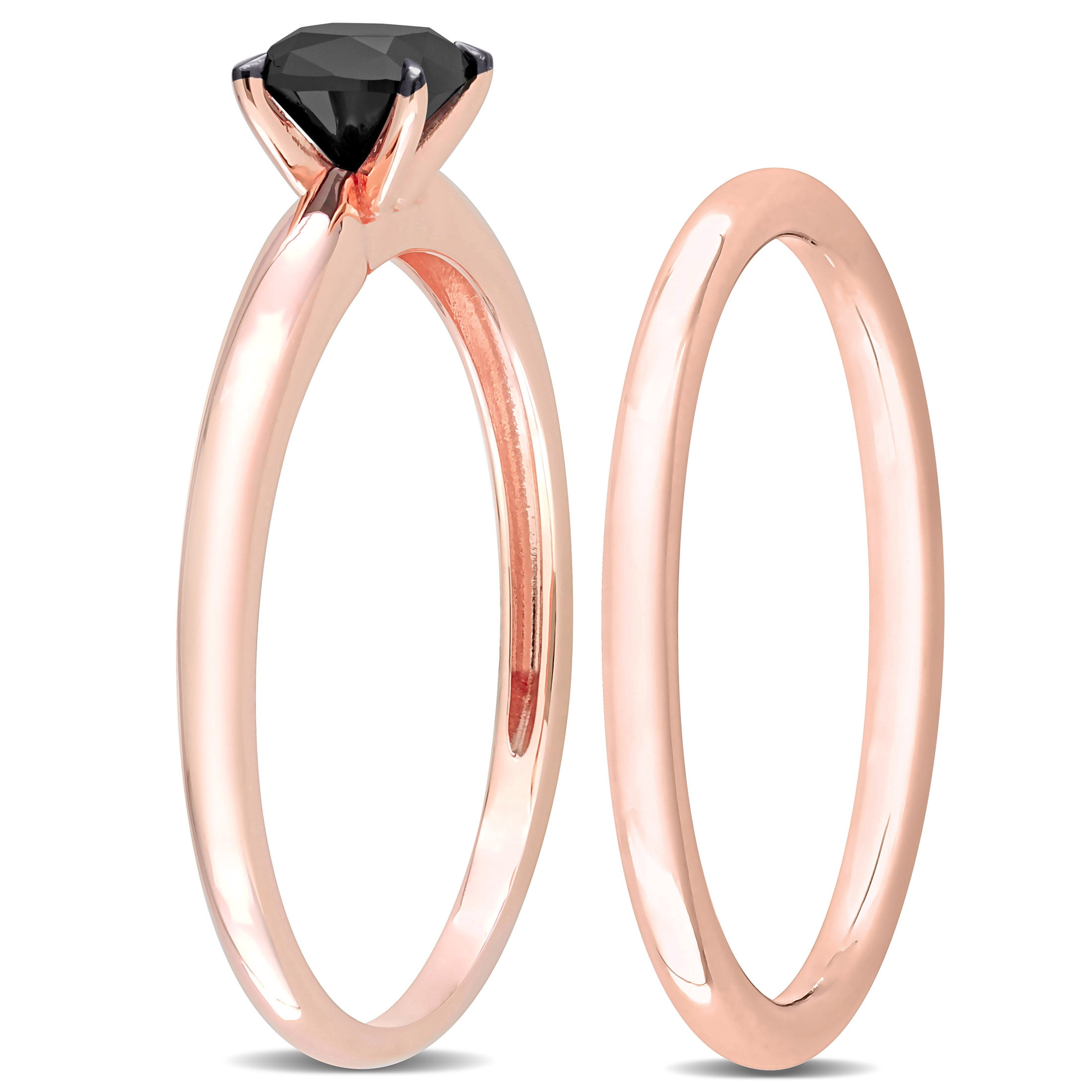 Everly Women's Diamond 14k Rose Gold Bridal Set