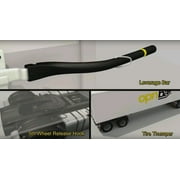 Opnbar Multi-Purpose Safety Tool - Leverage Bar, Tire Thumper 5th Wheel Hitch Release, Steel & more - by SCS International