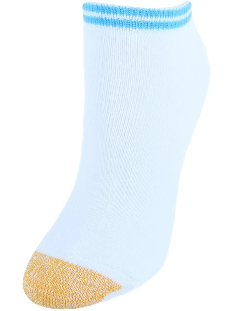 GOLDTOE Women's Cotton Cushion Liner Socks, 6-Pack, White, Size 9-11 -  Walmart.com