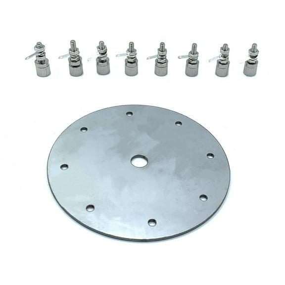Stainless steel shortwave for GP antenna ground plate, for JPC12 PAC12 antenna