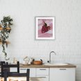 thumbnail image 3 of Stupell Industries Contemporary Glimmer Strawberry on Pink Gray Framed Print Under Glass, 13 x 16, by LISH Creative, 3 of 8