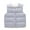 Gray, variant on AJZIOJIRO Toddler Girls Boys Winter down Vest for 1-6 Years Old Autumn Warm Sleeveless Jackets with Buttons Baby Puffer Padded V-Collar Coats