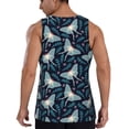 thumbnail image 3 of Gaeub Glowing Butterfly Men's Athletic Tank Top, Workout Sleeveless Shirts, Running Tank Tops for Gym, Running, Training - XX-Large, 3 of 9