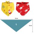 thumbnail image 2 of Dog Bandana Christmas Pet Scarf Triangle Pet Bandana, 2 of 5