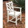 thumbnail image 2 of POLYWOOD Chippendale Dining Arm Chair in Sand, 2 of 7
