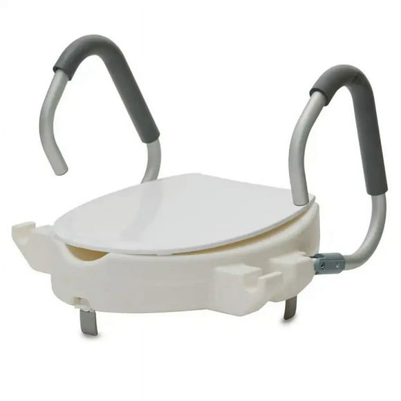 4" Raised Toilet Seat with Flip Back Arms