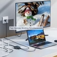 thumbnail image 2 of Divisor Ethernet LIEZHUA Gigabit 1 a 2 con cable de alimentación USB, 2 of 9