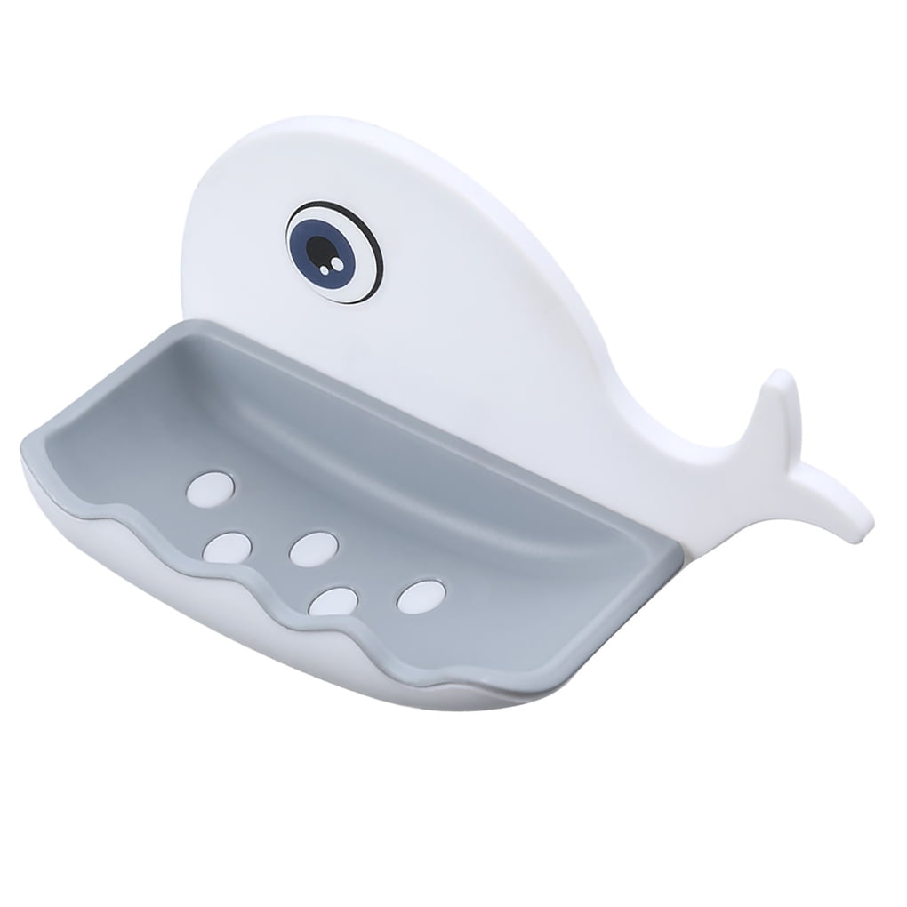 RecabLeght Bathroom Soap Dish Holder Bathroom Soaps Box Storage Shelf