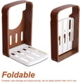 thumbnail image 3 of Bread Toast Cutter Mold Kitchen Sandwich Slicing Guide Foldable Tools with 4 Thickness, 3 of 5
