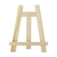 thumbnail image 4 of 10 Pack Display Easel, Natural Wooden Tripod Holder Stand for Displaying Small Canvas, Business Cards, Photos - 18x30CM, 4 of 7