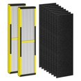 thumbnail image 1 of FLT4825 Replacement Filter for Germ Guardian Air Purifier, for AC4825 AC4850, 2 True HEPA + 8 Carbon, 1 of 5