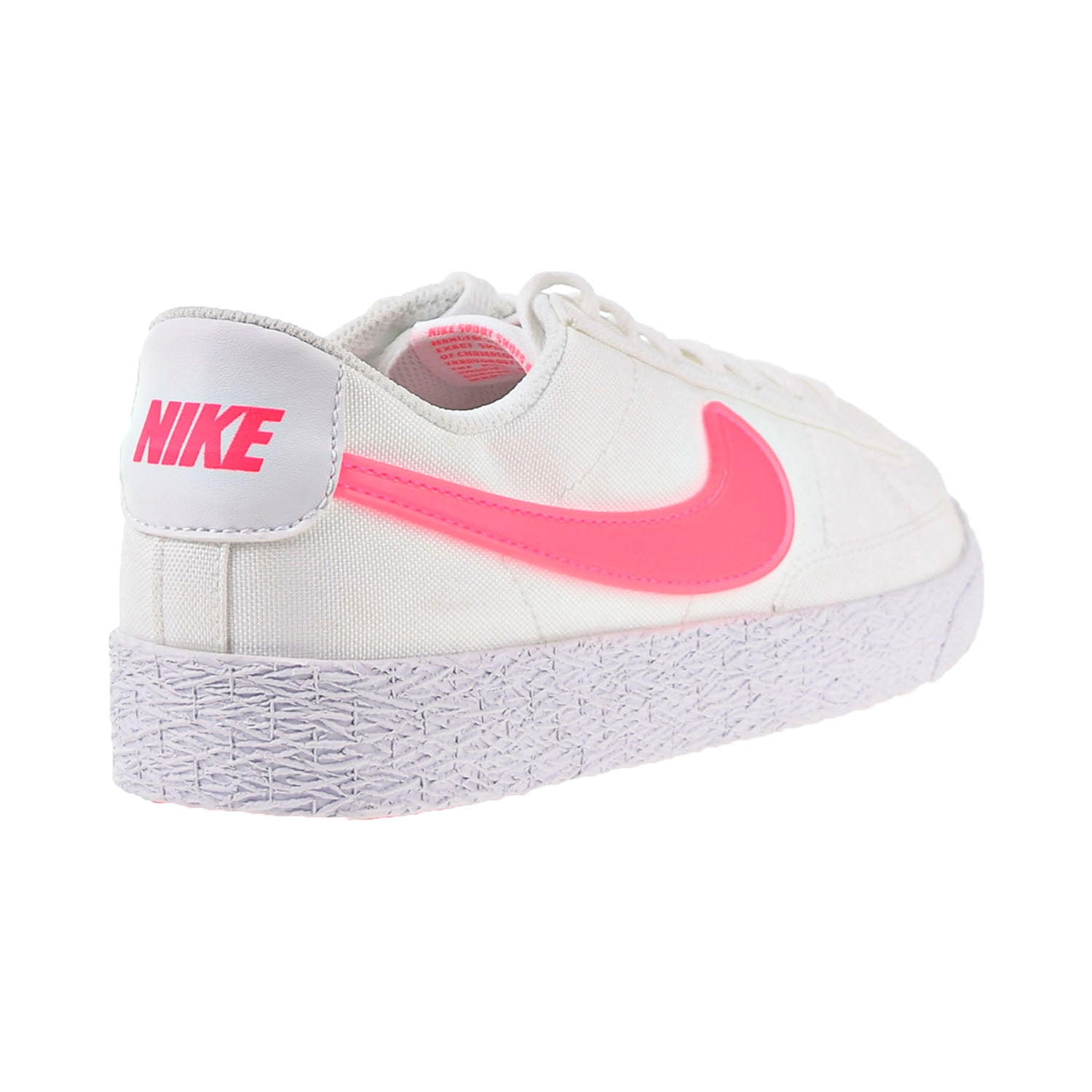 is meer dan te ontvangen Peuter Nike Blazer Low Pop Big Kids' Shoes White-Racer Pink-Rush Pink aq5604-100 -  Walmart.com