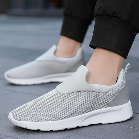 

Cathalem Sneaker Men Men Summer Large Size Fashion Lightweight Comfort Shoes Non Slip Casual Running Shoes Technicalsportshoe Grey 9