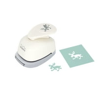 Bira Craft 1 inch Moose 1 Lever Action Craft Punch, Christmas Punch for Paper Crafting Scrapbooking