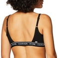 thumbnail image 3 of Calvin Klein Women's Ck One Cotton Unlined Bralette, Black, L, 3 of 3