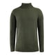thumbnail image 2 of Gibobby Suéter cuello de tortuga hombre Suéteres gruesos de cuello alto de invierno para hombre, estilo casual, cuello de tortuga(Verde,M), 2 of 3