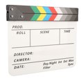 thumbnail image 1 of Movie Clapboard, Photography Prop Film  Board Portable Crisp Sound  for Studio, 1 of 8