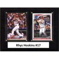 thumbnail image 1 of C&I Collectables 68HOSKINS MLB 6 x 8 in. Rhys Hoskins Philadelphia Phillies Two Card Plaque, 1 of 1