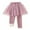 Pink, variant on Cameland Winter Girls Warm Fleece Lined Leggings Elastic Waist Cotton Bottoms Pants Suitable For 3-12 Years Old