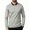 41-White, variant on YOIAVAIOY Mens Contrast Collar Sweatshirt Long Sleeve Button Neck Pullovers Lightweight Slim Fit Pullover Sweatshirts Casual Business Polos Gray L