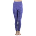 thumbnail image 2 of ToBeInStyle Women's Space Dye Fleece Ankle Length Leggings, 2 of 10