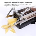 thumbnail image 4 of Astilladora de patatas Bewildely cortador de acero inoxidable Chopper Slicer Maker, 4 of 6