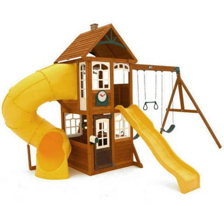 Cedar Summit Castlewood Cedar Wooden Play Set