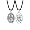 06.Virgin Mary S925 with Leather