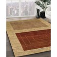thumbnail image 2 of Ahgly Company Indoor Square Abstract Gold Abstract Area Rugs, 4' Square, 2 of 6
