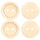 thumbnail image 5 of Botón, 100 piezas Botones de madera Botón con orificios para botones de madera Resultados impresionantes, 5 of 9