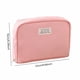 thumbnail image 3 of Estuche de lona para lápices Bolsa de cosméticos multicapa con cremallera de gran capacidad (rosa), 3 of 8