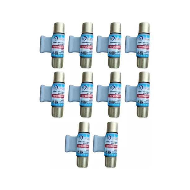 10 Fusibles 30a Renovable Con Agarradera Reforzados Sofdesk Fusible