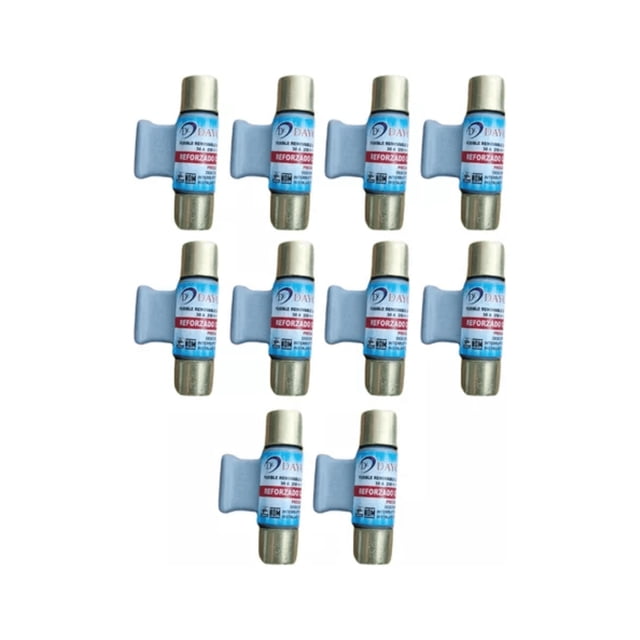10 Fusibles 30a Renovable Con Agarradera Reforzados Sofdesk Fusible