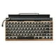 thumbnail image 2 of mecánico retro Inalámbrico Bluetooth ABS Teclas portátiles Gaming Vintage escribir para PC Oficina Laptop Cafetería Sunnimix Teclado de máquina de escribir, 2 of 8